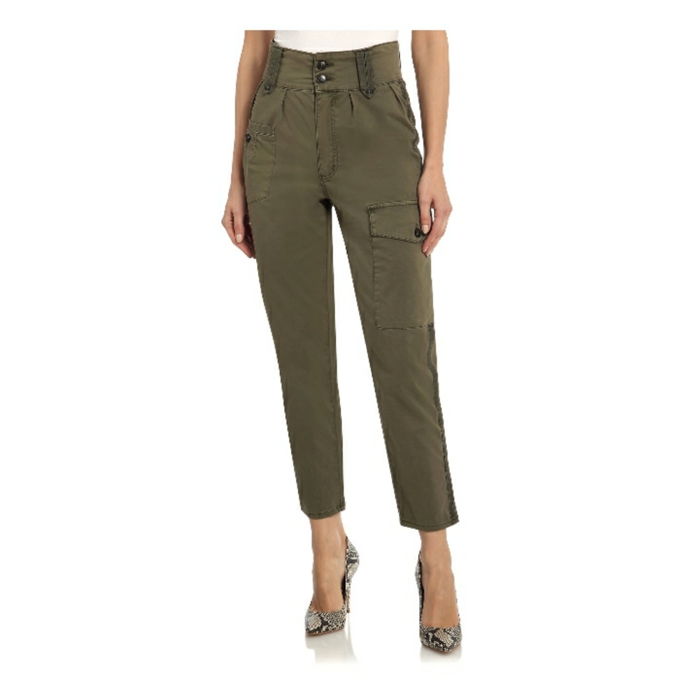 Avec Les Filles Side Stripe Cotton Utility Pants - Picture 3 of 15